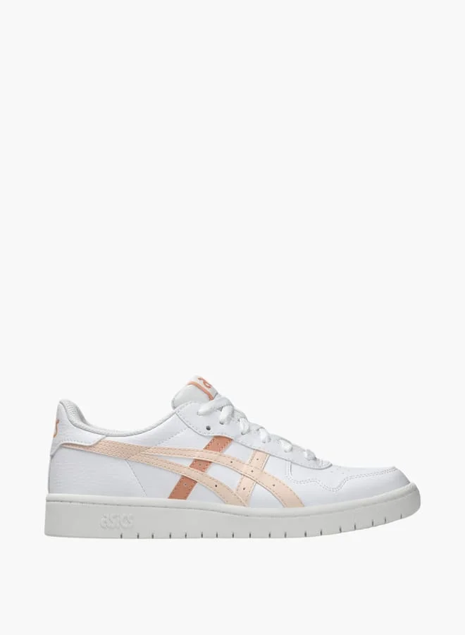 asics Women's Logo Detail Sports Shoes With Lace-Up Closure - Japan S