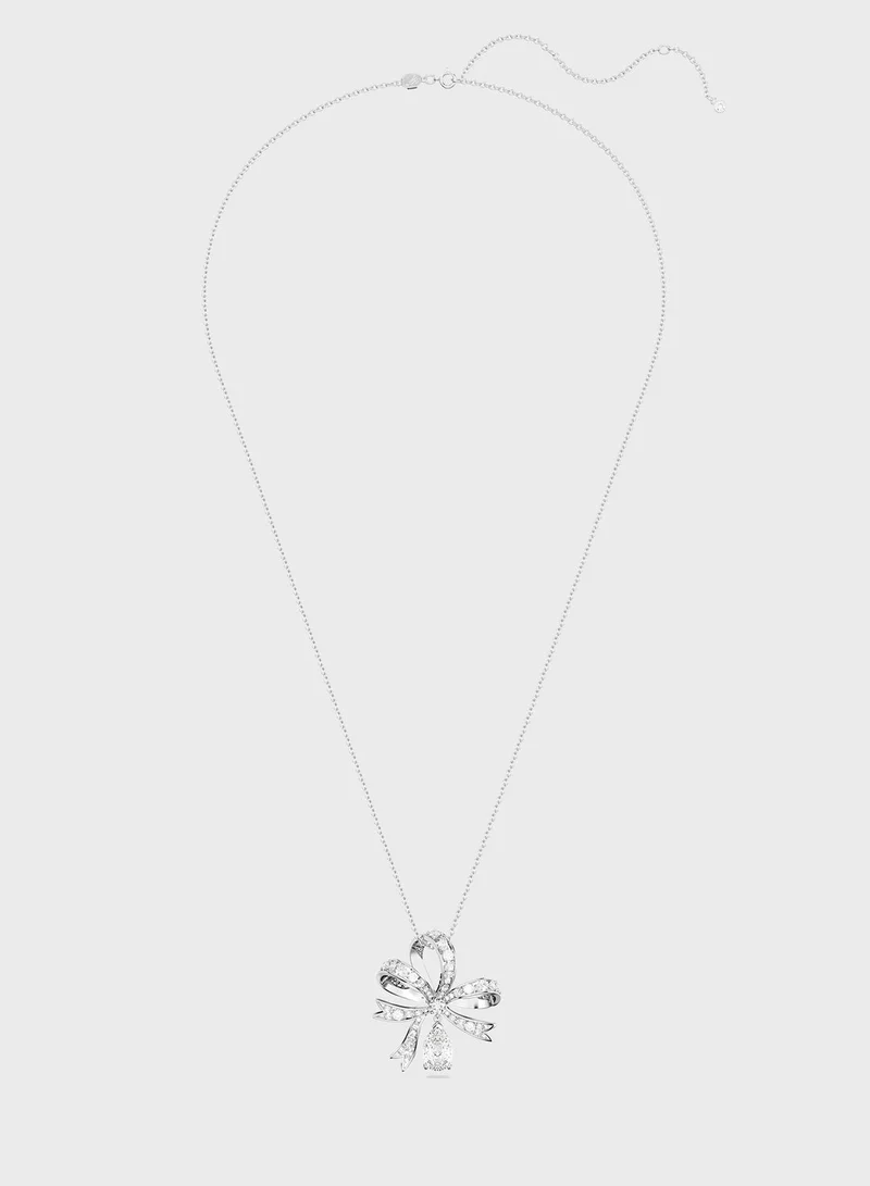 SWAROVSKI Volta Rhodium Plated Pendant Necklace