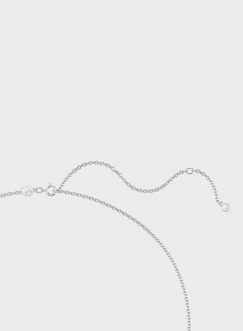 SWAROVSKI Volta Rhodium Plated Pendant Necklace