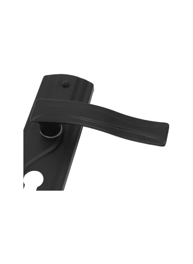 promass Door Handle with Lock,Manganese Steel Silent Bearing Universal Door Lever Lock Set with Keys for Home Bedroom - Image 5