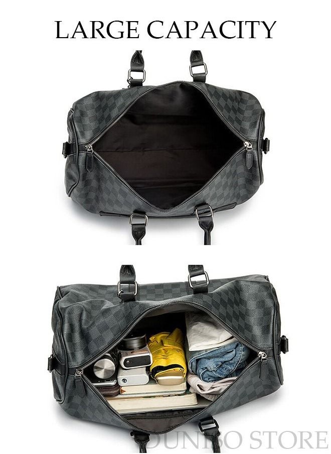 DUNISO - Travel Duffel Bag Luggage Collection Business Travel Suitcase  Weekender Overnight Bag Large Carry On Airport Bag for Travel Business Trips Sports Duffel Bag Sports Gym Luggage Bags - Image 1