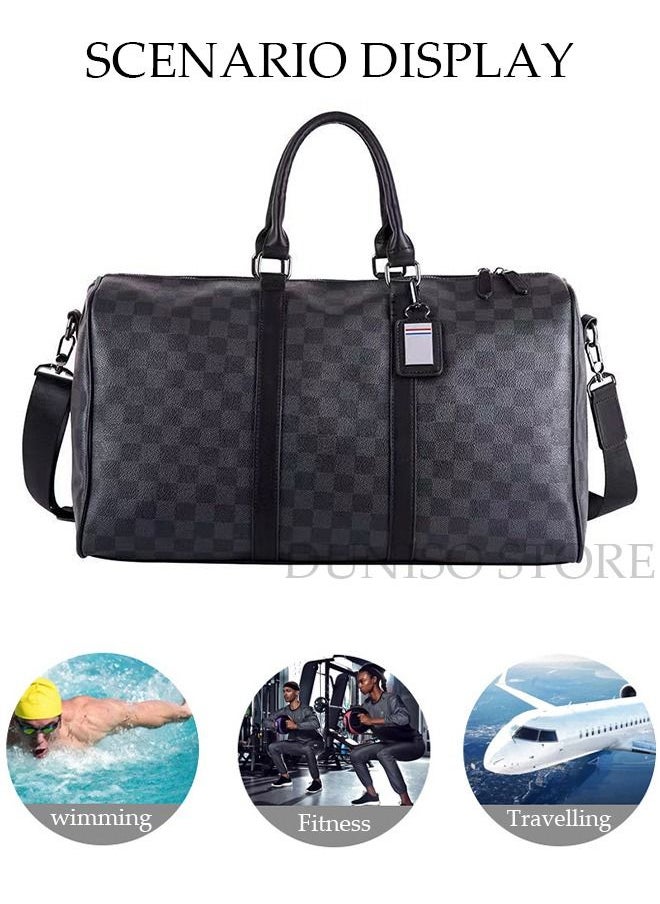 DUNISO - Travel Duffel Bag Luggage Collection Business Travel Suitcase  Weekender Overnight Bag Large Carry On Airport Bag for Travel Business Trips Sports Duffel Bag Sports Gym Luggage Bags - Image 1