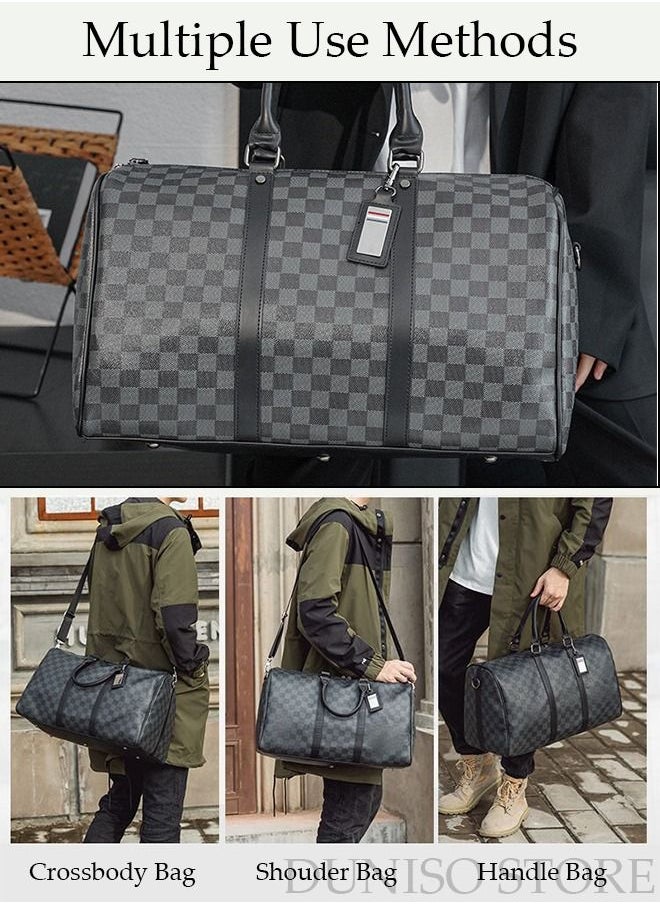 DUNISO - Travel Duffel Bag Luggage Collection Business Travel Suitcase  Weekender Overnight Bag Large Carry On Airport Bag for Travel Business Trips Sports Duffel Bag Sports Gym Luggage Bags - Image 1