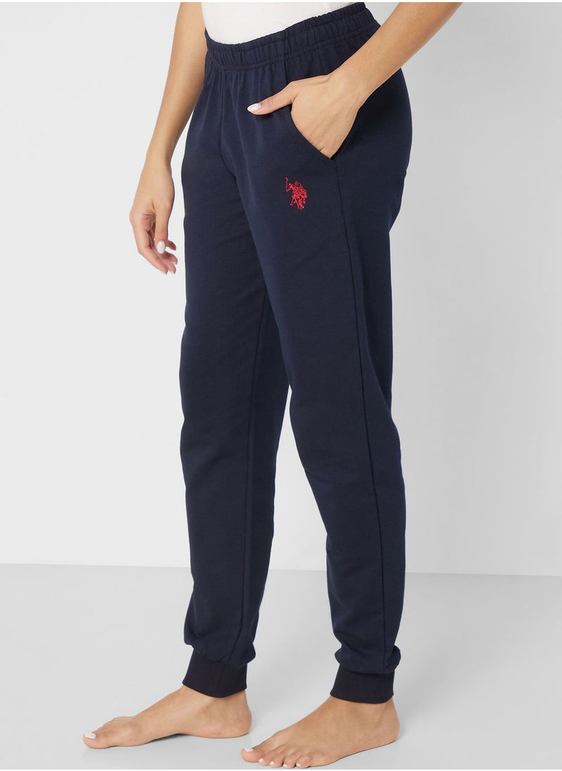 U.S. Polo Assn. - High Waist Logo Pyjama Set - Image 1