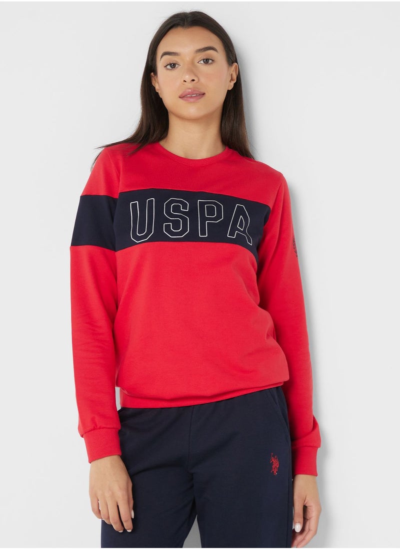 U.S. Polo Assn. - High Waist Logo Pyjama Set - Image 1