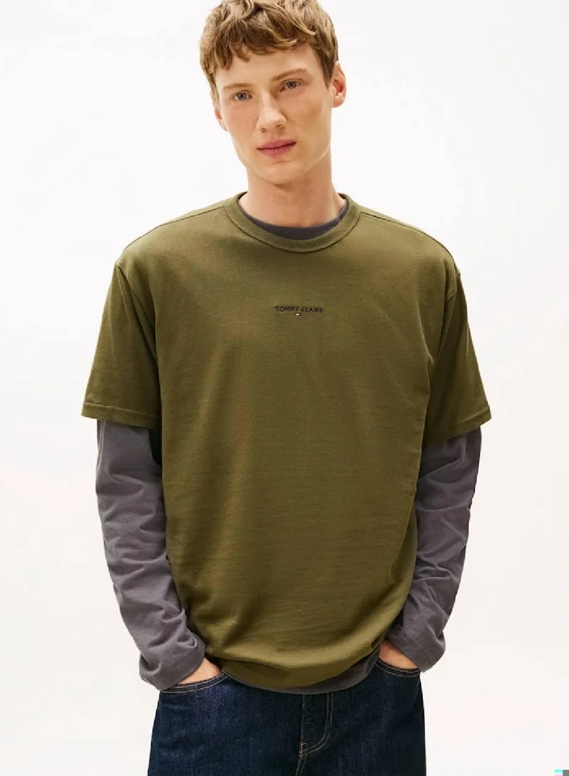 Linear Logo Relaxed T-Shirt