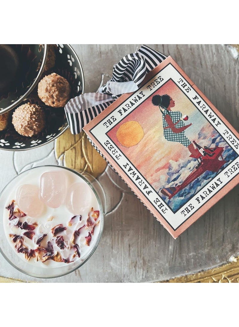 THE FARAWAY TREE THE FARAWAY TREE x Tweak Rose Quartz Crystal Candle Madagascar  - Image 3