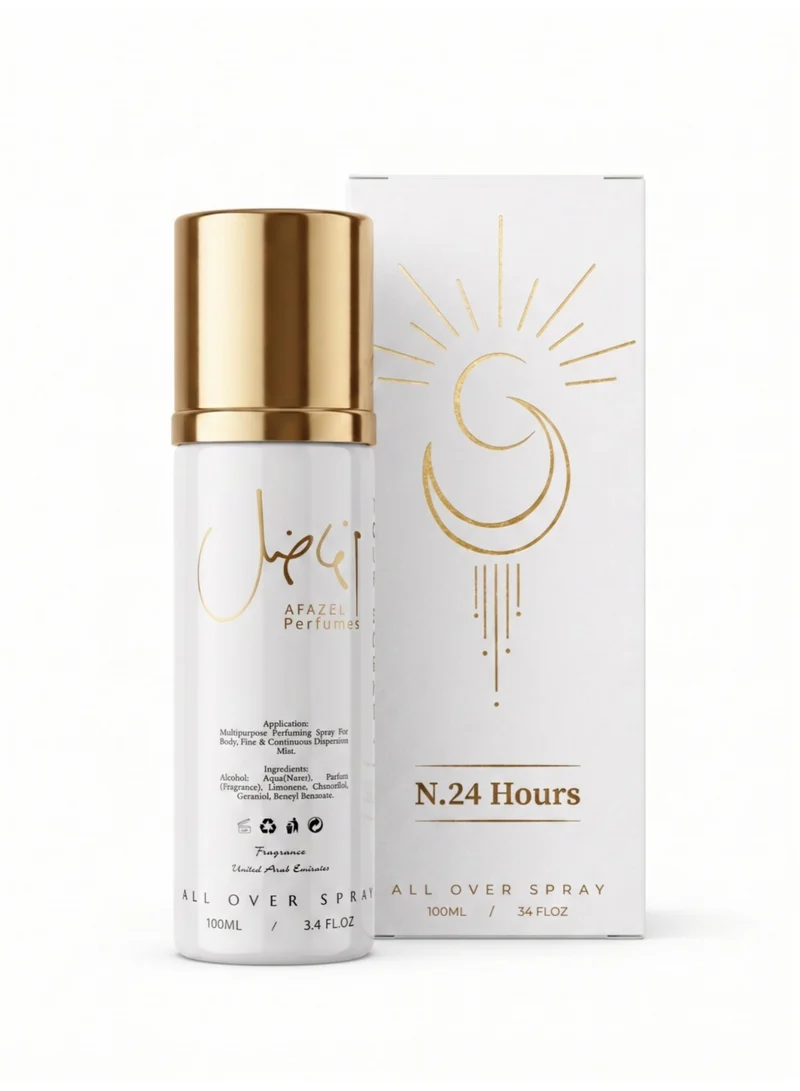 Afazel perfumes Afazel Perfumes All Over White N.24Hours Body Spray - 100ml