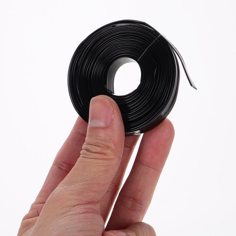 Stackable design Cabilock Black Hot Glue for Hair Extensions Tape Roll, Salon Stylist Adhesive for Quick Hairpiece Fusion, Professional Hair Extension Glue, 1 Roll Low maintenance - Image 3