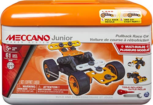 Meccano Junior Tool Box - Orange - Image 1