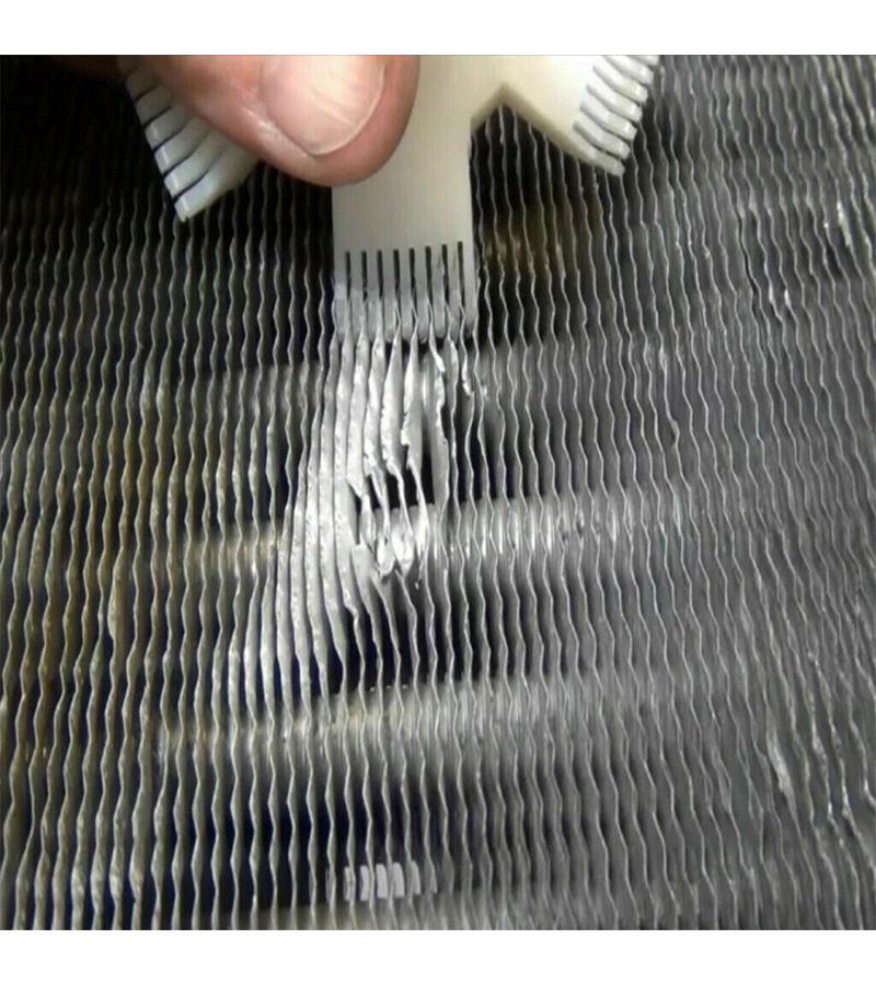 Green Universal Car Ac Radiator Condenser Fin Repair Comb Cleaner For Auto Cooling System - Image 5