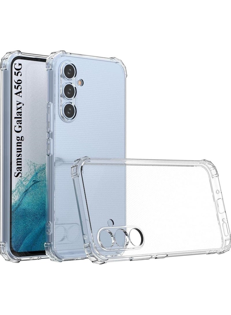 Samsung Galaxy A56 5G Case Cover Soft Slim fit Clear TPU Case Light weight Back Cover Case Designed For Samsung Galaxy A56 5G - Image 1
