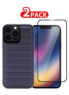 Kajsa iPhone 13 Pro Max Dale Collection Horizon PU Leather Case Cover Blue  - Image 1