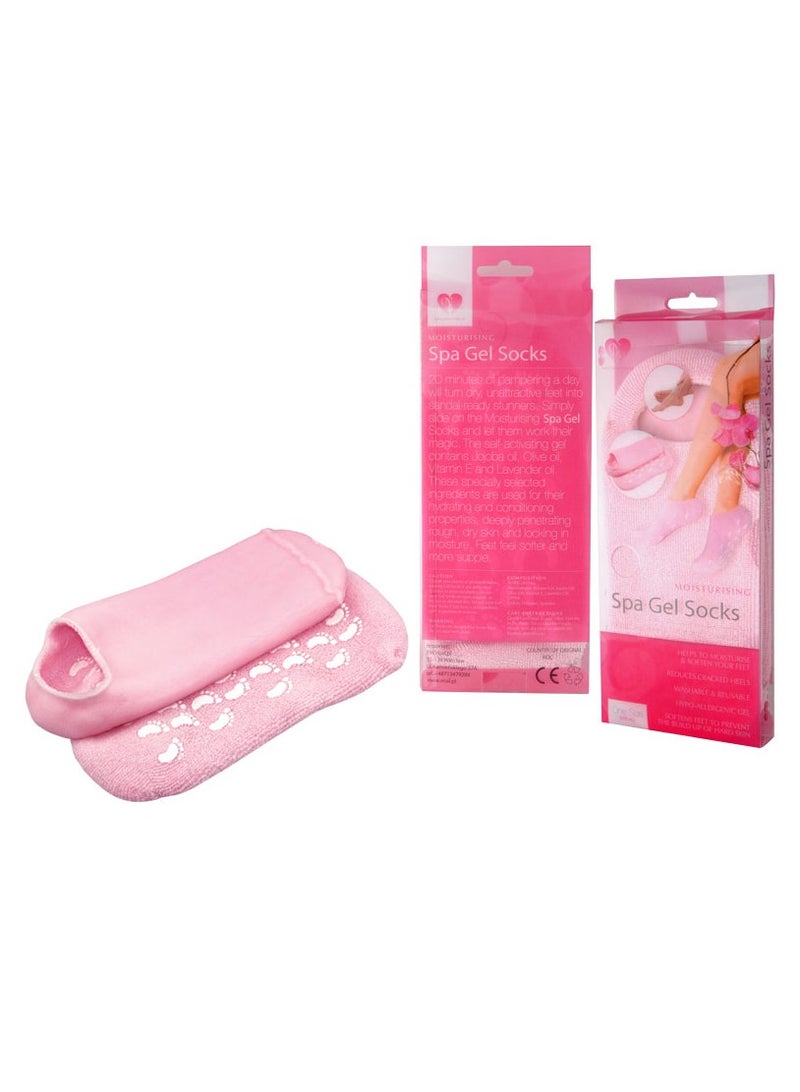 Moisturizing Gel Lined Socks SPA Pedicure Moisturize Soften Heal Foot Heels Helps Repair Cracked Skin and Softens Feet Skin Care Treatment