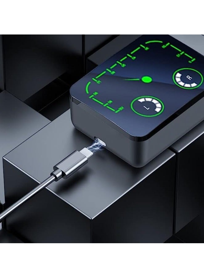 M90 Max True Wireless Bluetooth Earbuds V5.3 with Charging Case, Clear and Stereo Sound with Environmental Noise Cancellation - Image 2