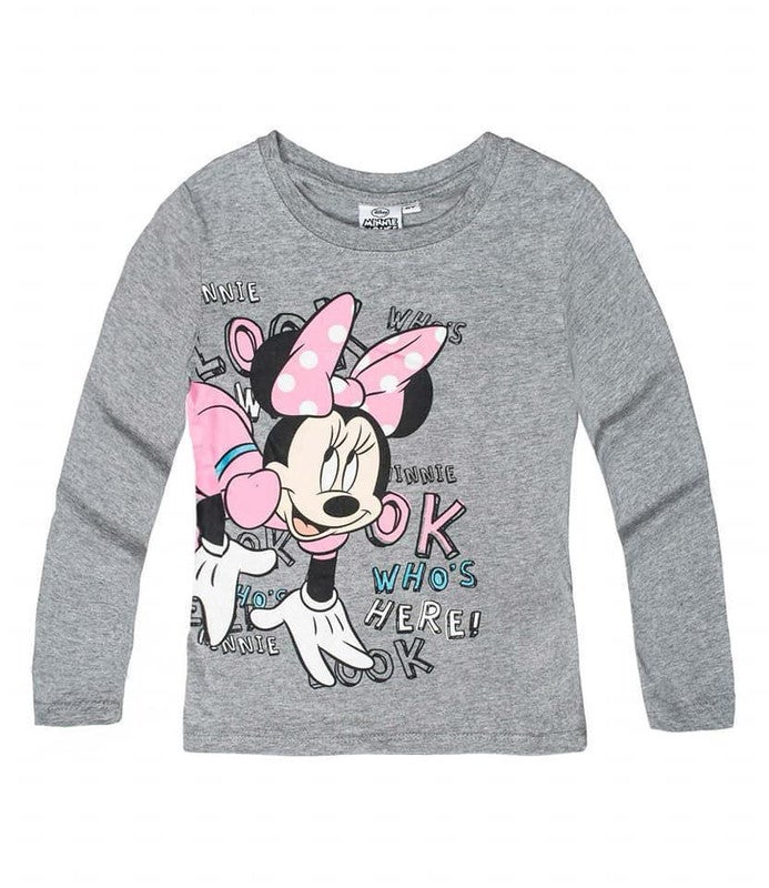 ديزني_ميني_هاوس تي شيرت ميني ماوس للبنات بأكمام طويلة من Kids TV - Image 1