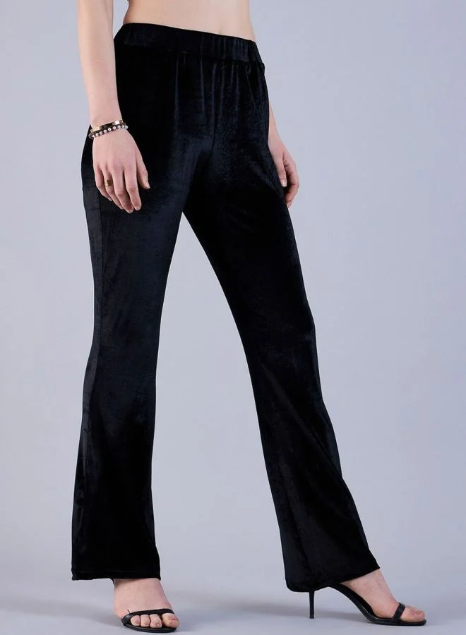 Freehand  Women Bootcut Solid Mid Rise Bootcut Pant for Women | Best Price UAE