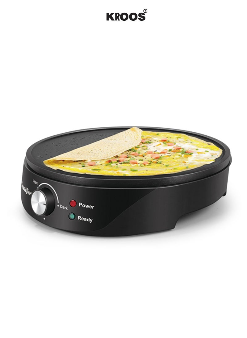 KROOS KR-5377 crepe maker from kroos, 30 cm size for the easiest way to make Arabic crepes. 