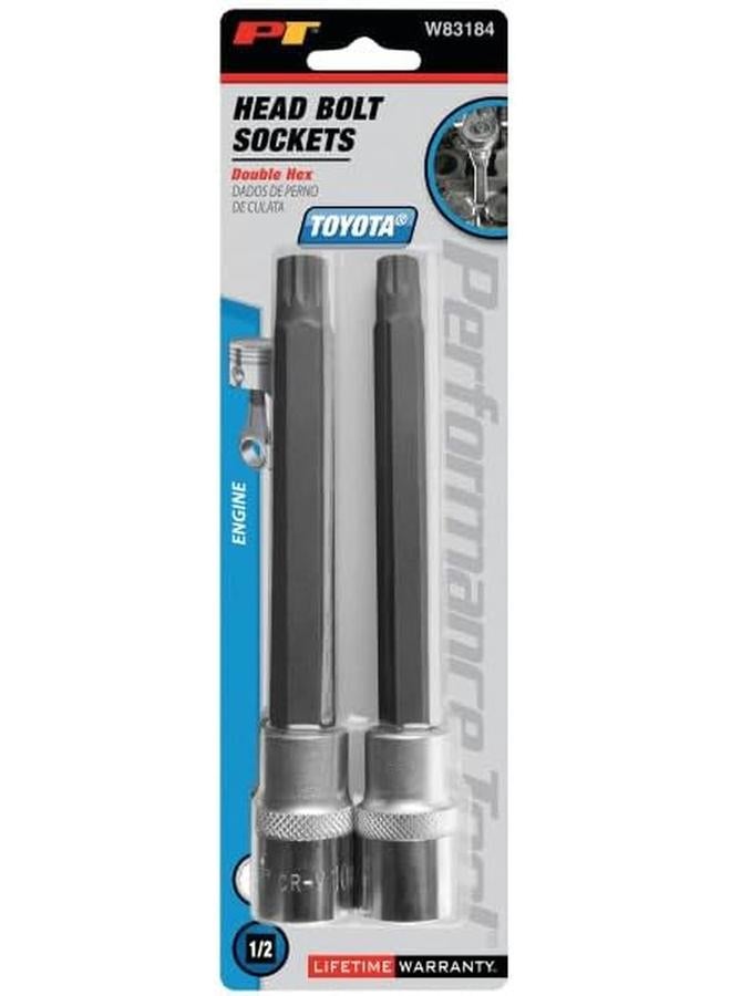 Performance Tool W83184 Extra Long Triple Square Bit Set For Toyota Engines 2 Piece 8Mm And 10Mm Sizes - Image 3