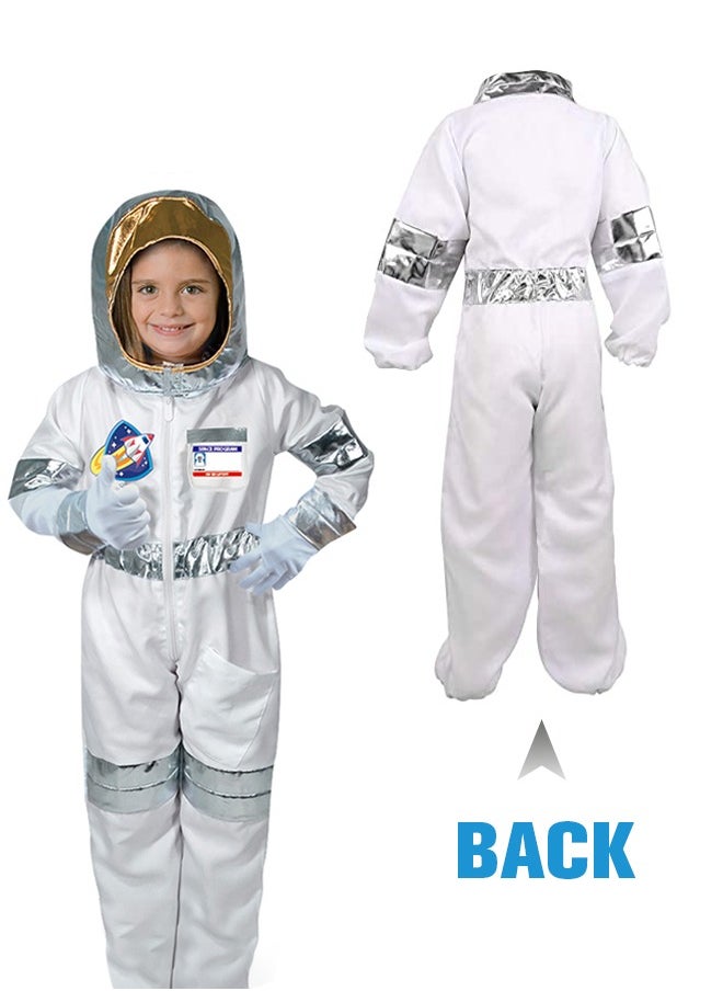 GROIC Astronaut Costume for Kids Space Pretend Dress Up Role Play Set for Kids  - Image 4