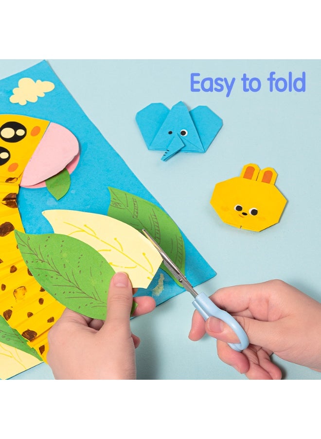 Deli Deli EY014 Origami Paper – 10 Colors, 150×150mm, 50 Sheets, Easy Fold, Bright Colors, Age 3+  - Image 4