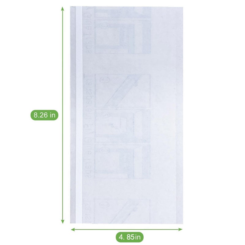 LFSYS 50 Pack Window Fly Trap, Fruit Fly Traps for Indoors, Fly Paper Sticky Strips, Fly Traps for Indoors Clear - Image 2