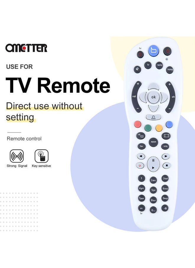 OMETTER - Original Remote Control URC20006-00F-00 for ASTRO RC2624401-01 URC931000 RC1563P RC2583 RC4664 HYPPTV Set Top Box Stv Decorder - Image 1