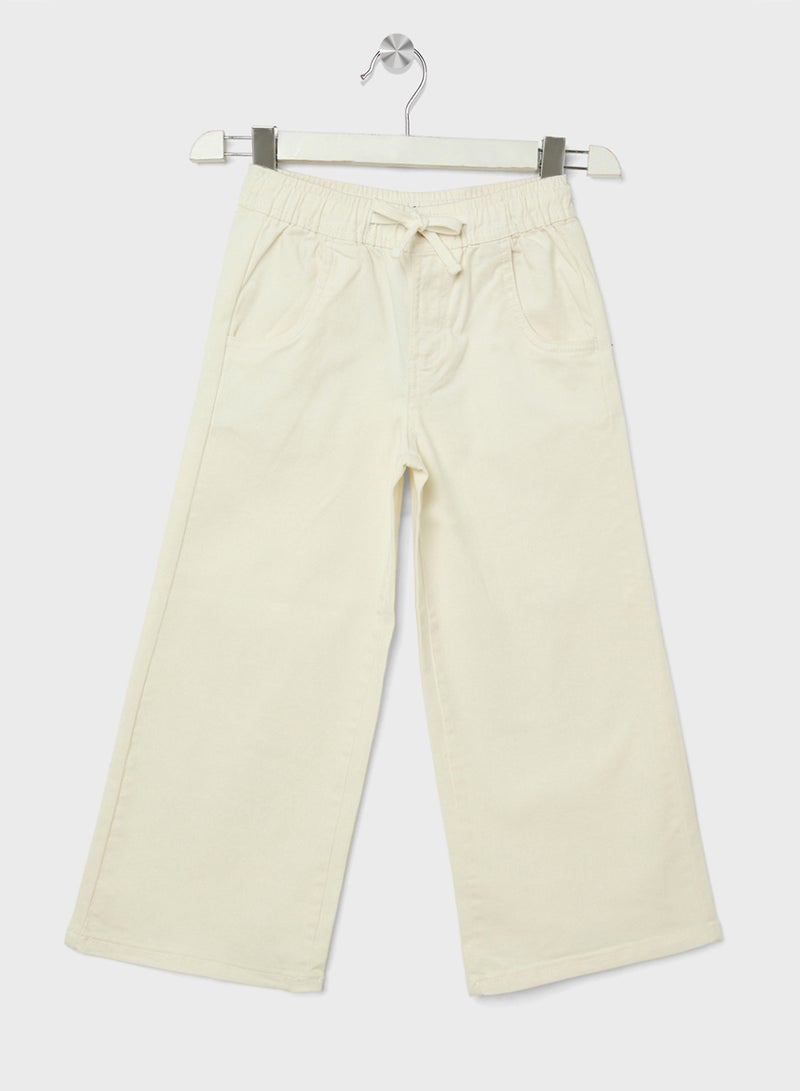 ريبلز مع نمشي جينز واسع للبنات - Image 1