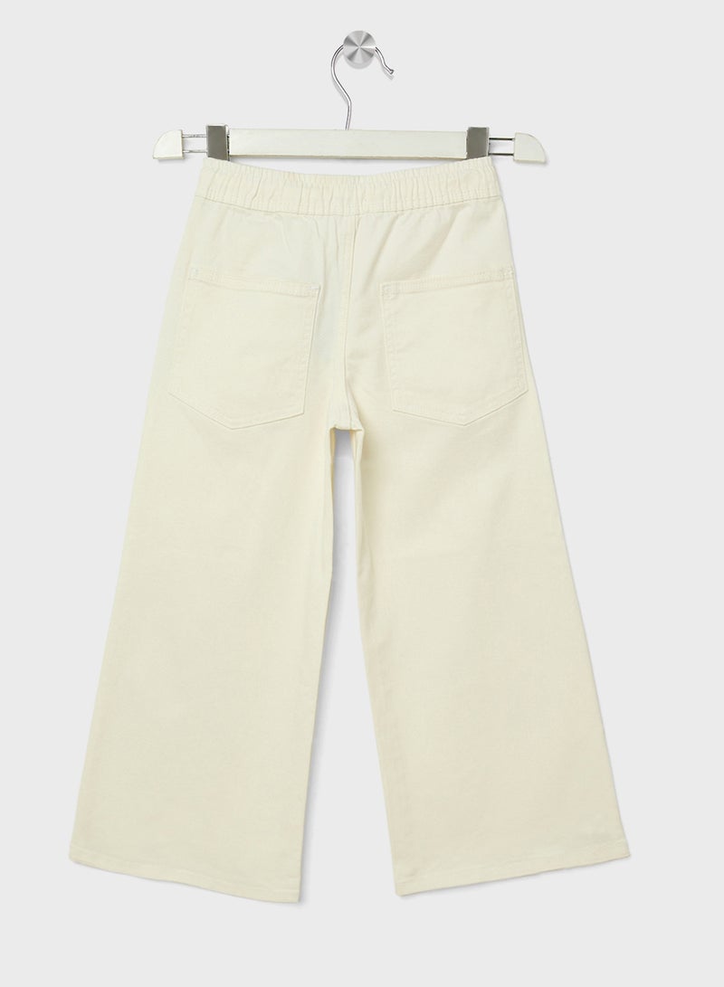 ريبلز مع نمشي جينز واسع للبنات - Image 2