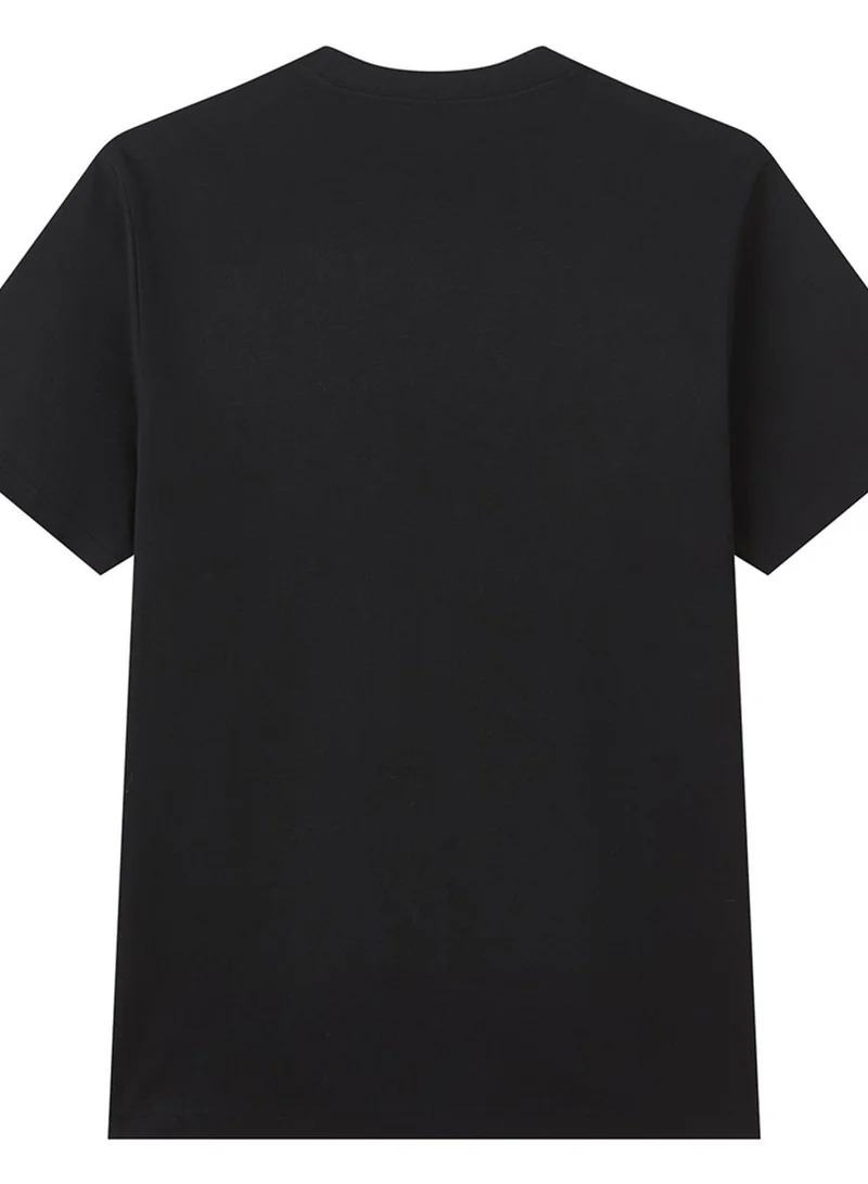 GIORDANO  Men’s Slim Cotton Crew Neck Message Print Tee for Men | Best Price UAE