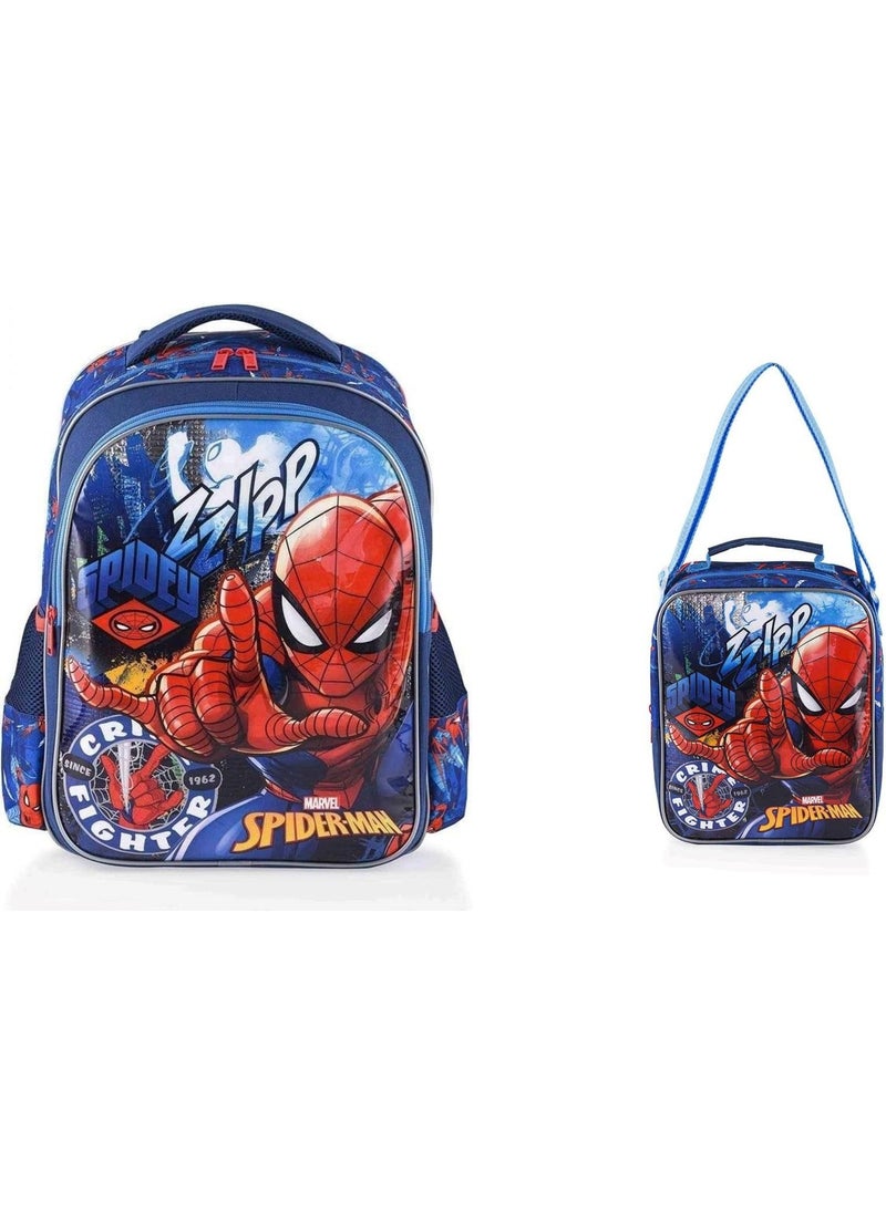 SPIDERMAN Primary School Bag Due Fighter School Bag Set  - Image 5