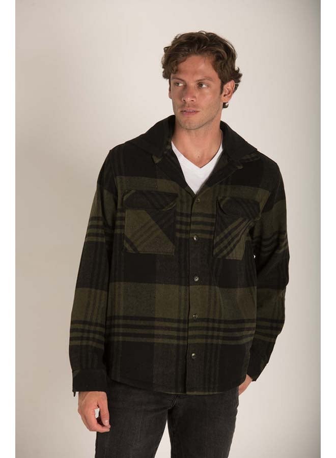 Marco Bergamo Detachable Hoodie Overshirt - Image 1
