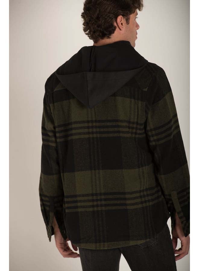 Marco Bergamo Detachable Hoodie Overshirt - Image 5