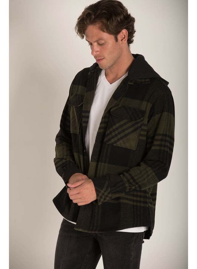 Marco Bergamo Detachable Hoodie Overshirt - Image 4