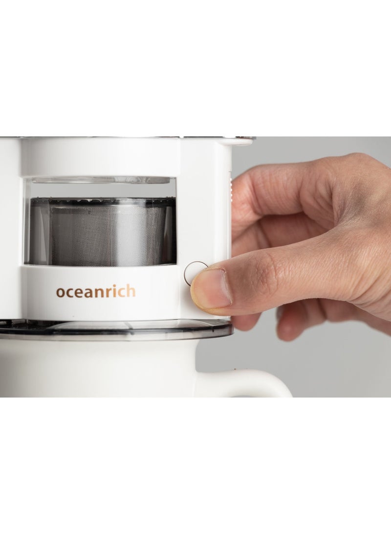 Oceanrich S2 Mini Portable Automatic Pour Over Coffee Maker – 360° Rotating Drip System, Battery Powered, 150ml Capacity - Image 5