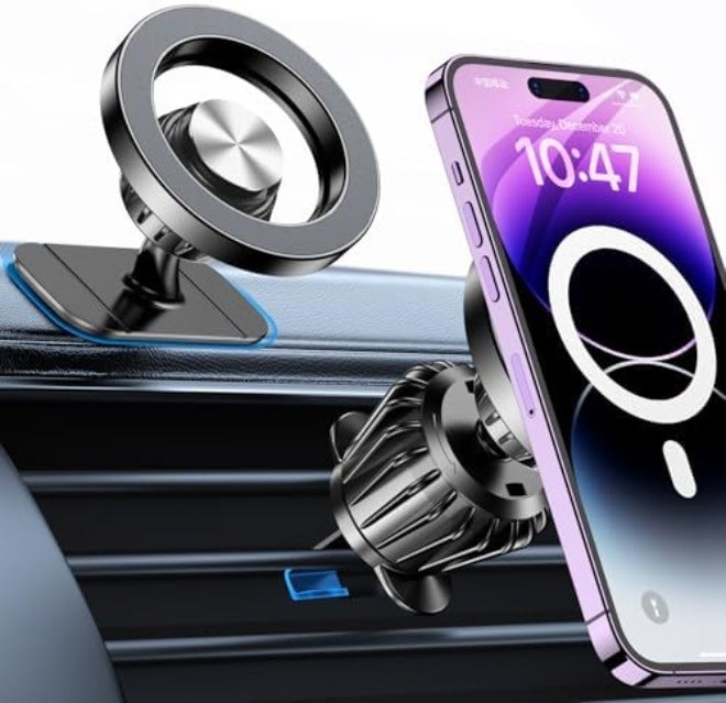 Kaistyle for Magsafe Car Mount【Strong Magnets】Magnetic Phone Holder for Car Phone Holder Mount Dash Mounted Holders Phone Holders for Your Car Accessories for Women Men for iPhone 17 Pro Max 16 15  14 - Image 1