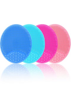 Face Scrubber Facial Exfoliator Face Scrub Brush Soft Face Brush Silicone Facial Cleansing Brush Face Exfoliator Blackhead Acne Pore Cradle Cap Face Wash Brush For Deep Cleaning Care Skin 4 Pack - pzsku/Z6AEC0F035ECC93E6781DZ/45/_/1718173783/2e31f572-a33e-4c0a-816c-d80a94ec24e4