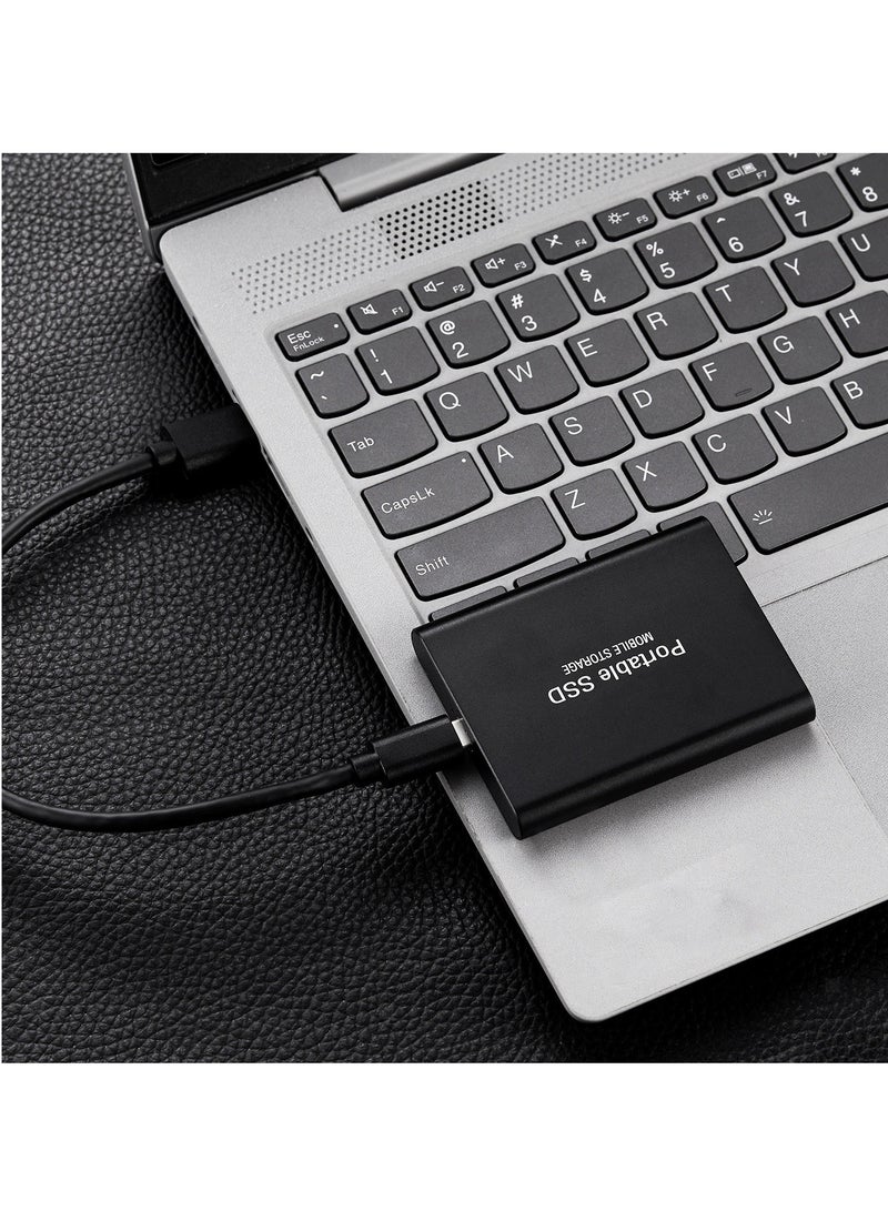 2TB Portable SSD High-speed Mobile Solid State Drive Black - Image 2
