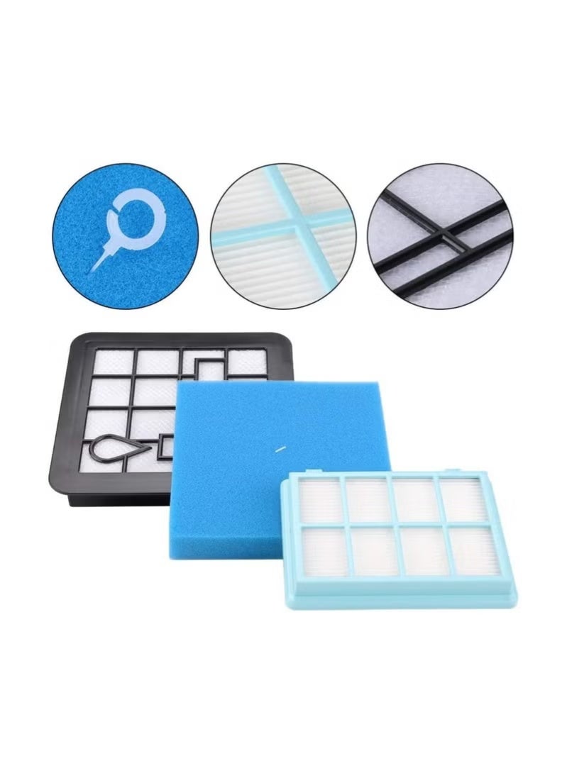 HEPA filters For Philips Power Pro Compact FC9331/09 FC9332/09 FC8010/01 Vacuum Cleaner Parts Foam Filter - Image 5