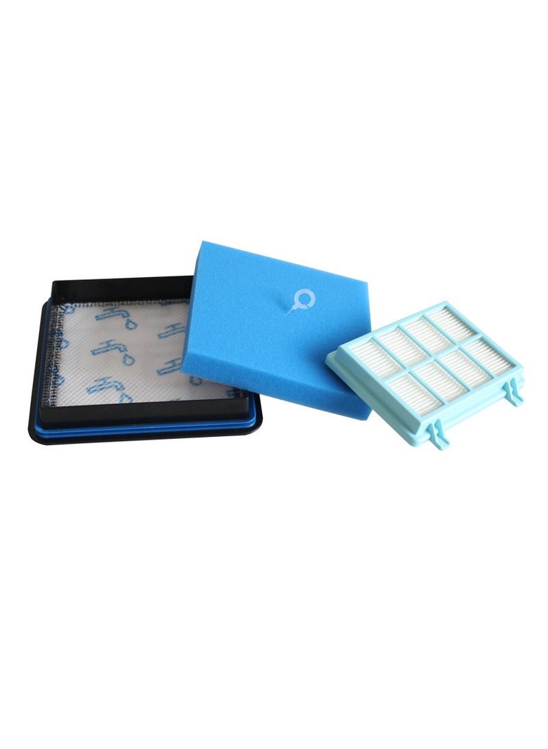 HEPA filters For Philips Power Pro Compact FC9331/09 FC9332/09 FC8010/01 Vacuum Cleaner Parts Foam Filter - Image 1