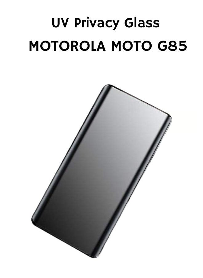 Generic - Privacy Screen Protector for Motorola Moto G85, UV Protection, Fingerprint sensor compatible - Image 1