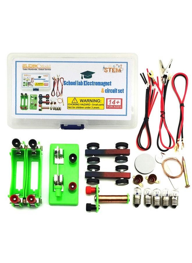 Diy Physics Experiment Model Kit Electromagnetic Materials Electromagnet And Basic Electricity Discovery Circuit For School Lab Creative Educational Science Projects Teaching Equipment
