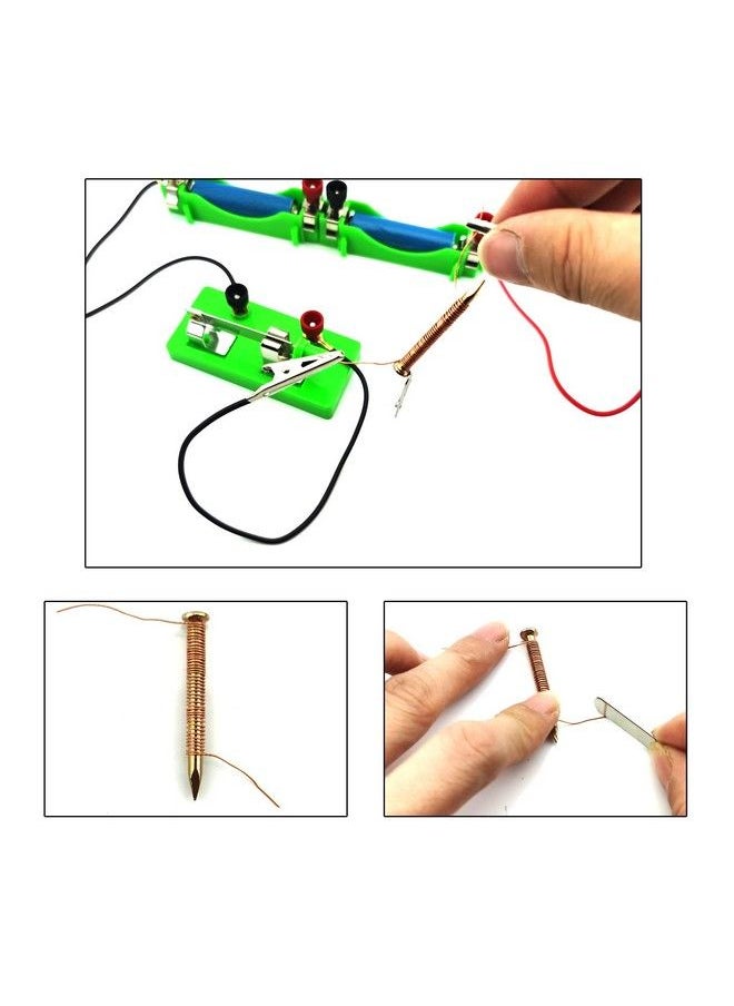 Diy Physics Experiment Model Kit Electromagnetic Materials Electromagnet And Basic Electricity Discovery Circuit For School Lab Creative Educational Science Projects Teaching Equipment