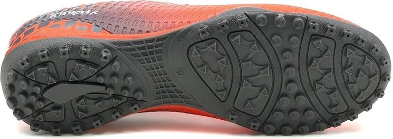 كينتيكس 101105062 Sergi TF 2FX Neon Orange-Red Gray Artificial Turf Shoes