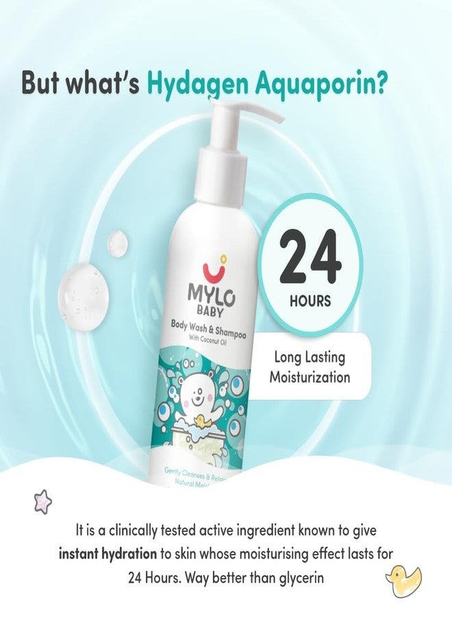 Mylo Baby Body Wash and Shampoo 200 ml | Gentle Cleansing Head-to-Toe | Tear Free Formulation | Made Safe Certified | Dermatologically Tested (200 ml (Pack of 2)) - Image 5