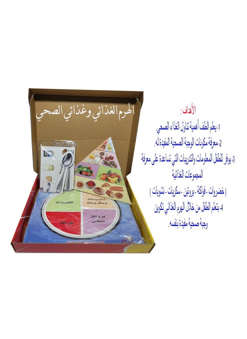 ماركة غير محددة - الهرم الغذائى و غذائى الصحى - Image 1