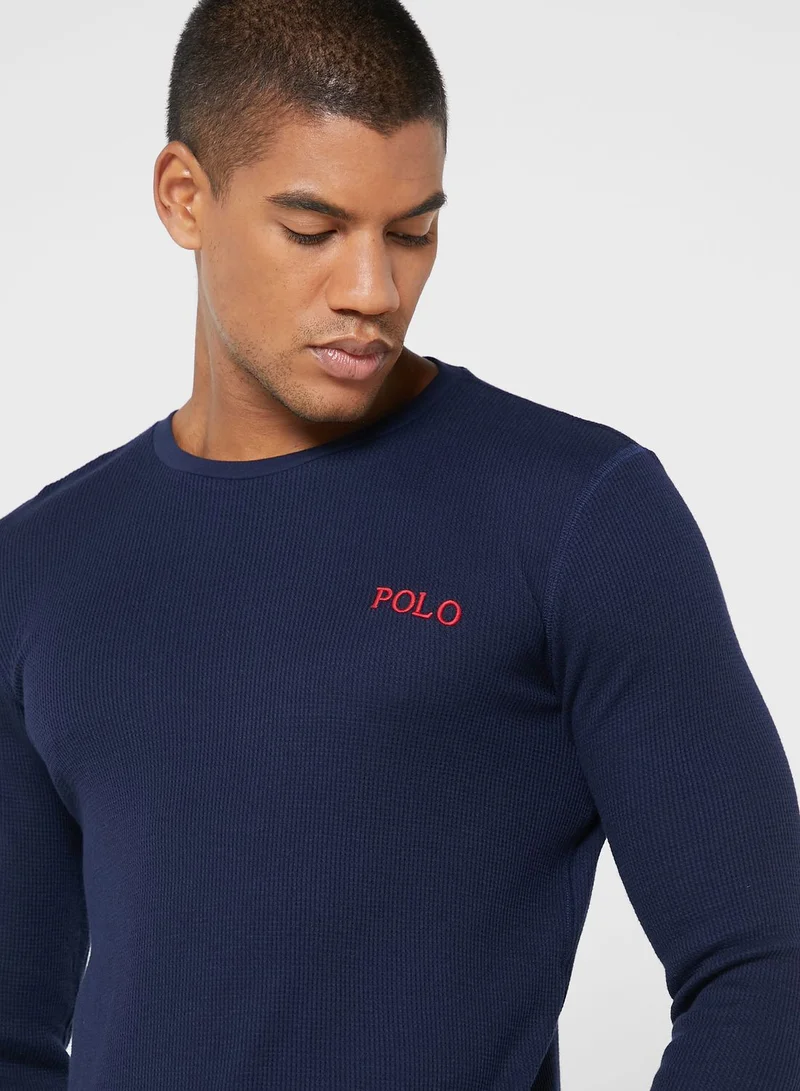 POLO RALPH LAUREN Crew Neck Full Sleeve T-Shirt