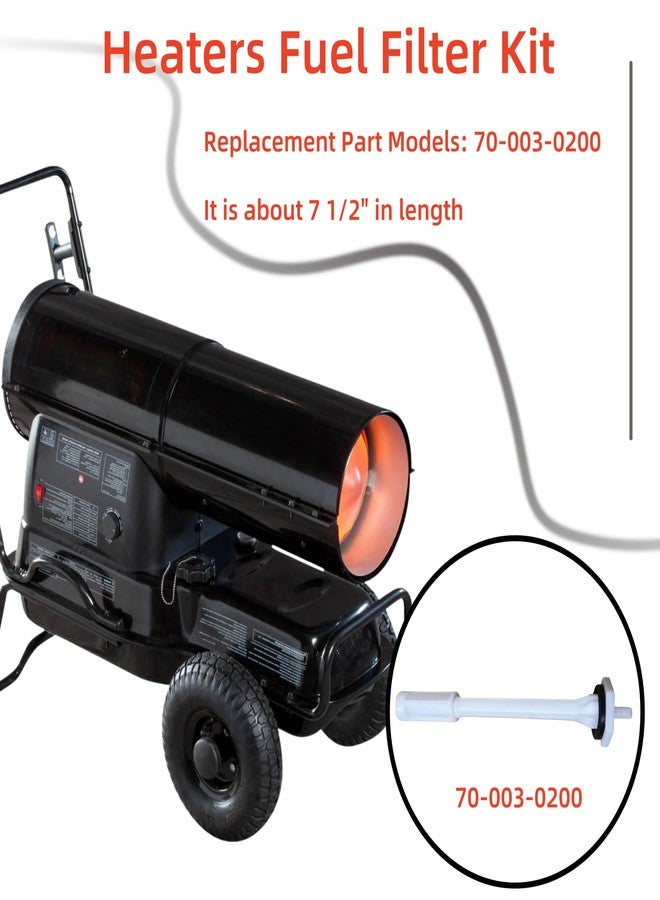 Dgdhf Replacement Fuel Filter 70-003-0200 Fits Pinnacle ProTemp Remington Master Kerosene Heater (Set of 2) - Image 4