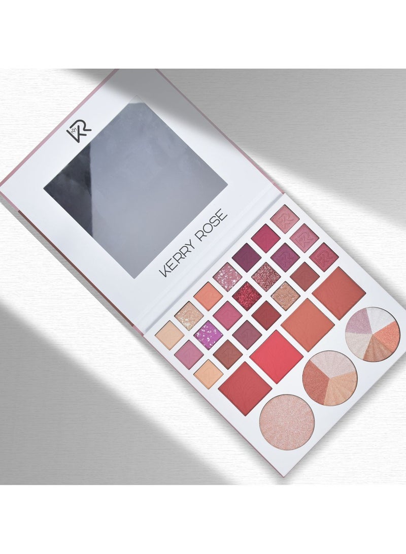 Kerry Rose MAKEUP MULTICOLOUR COLLECTION AND BEAUTIFUL EYESHADOW  AND HIGHLIGH OF FACE AND BLUSHER - Image 2
