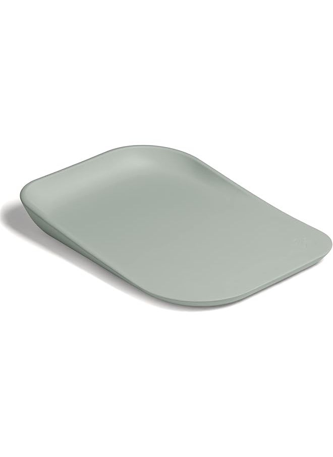 HAUCK TOYS - Change N Clean Changing Mat Wedge Changing Table Mat 50 X 70 Cm Changing Mat Non Toxic Washable Hygienic Changing Tray Up To 25 Kg Easy Care Sage - Image 1